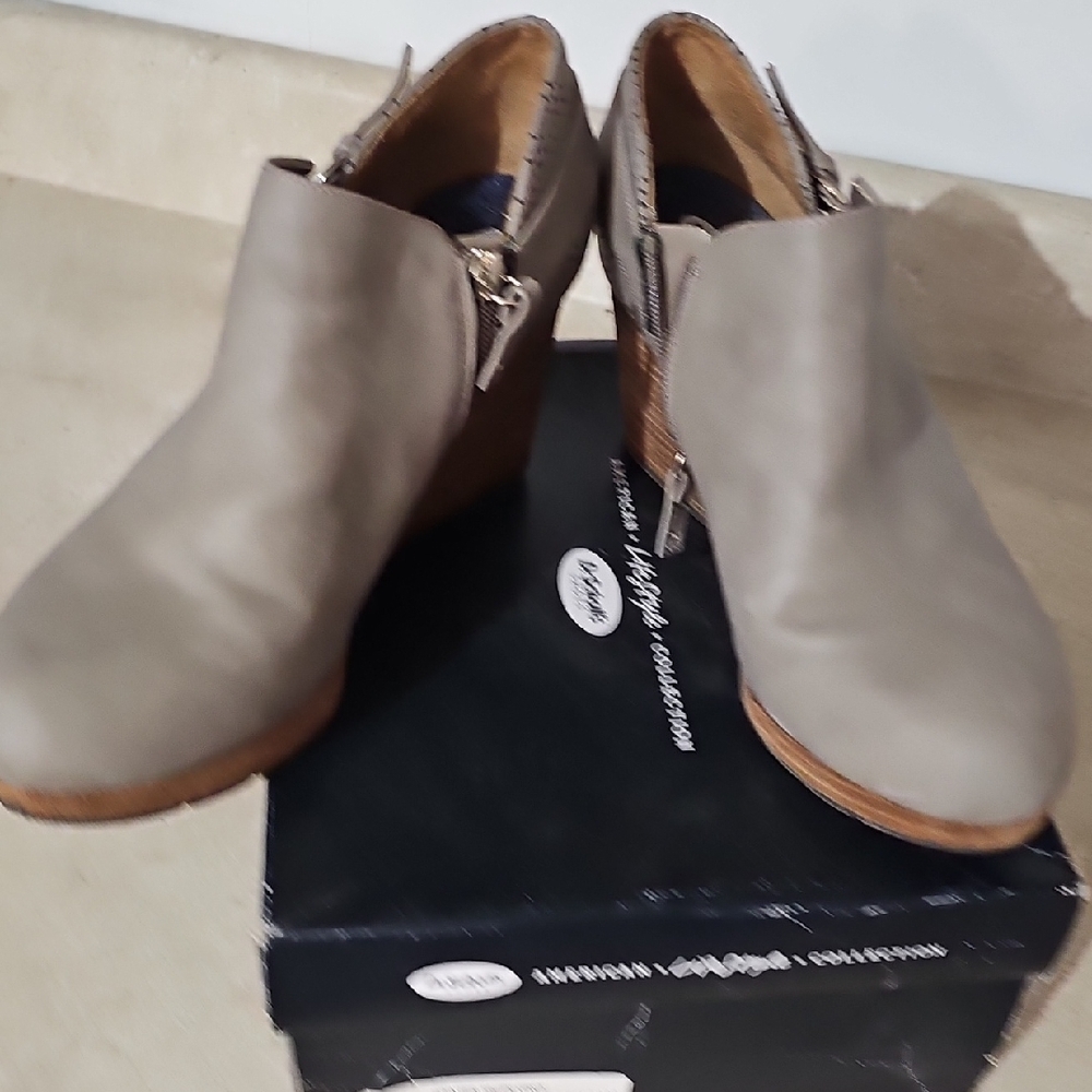 Dr Scoll's Leather Ankle Boots